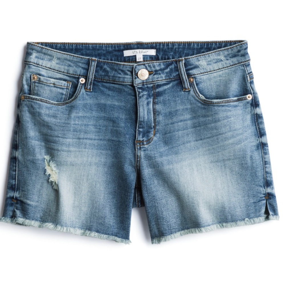 STS Blue Fray Hem Jean Shorts